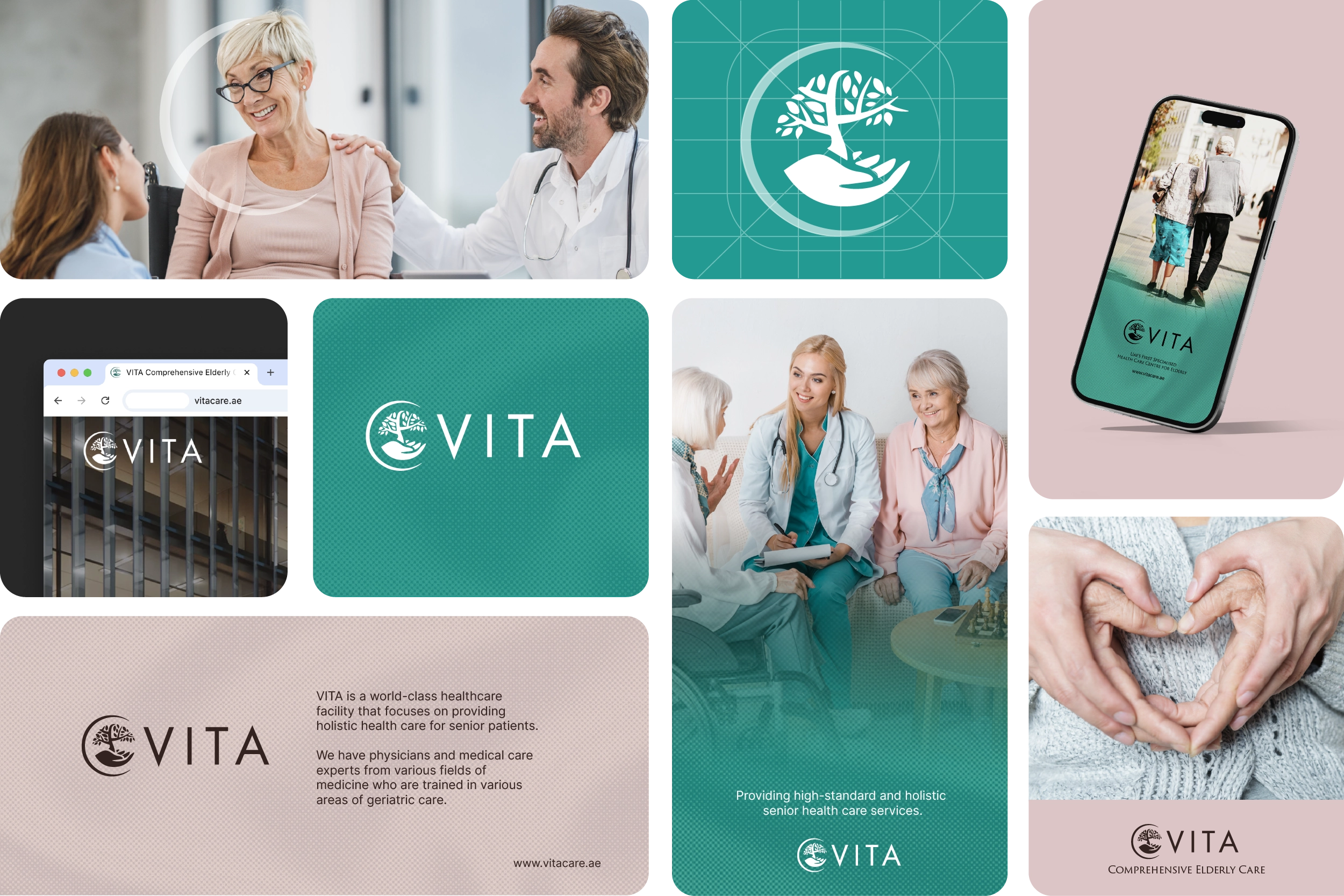 clinic branding design